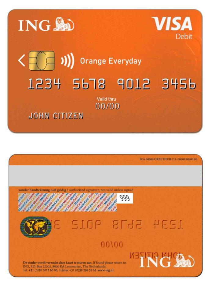 Netherlands ING Orange VISA